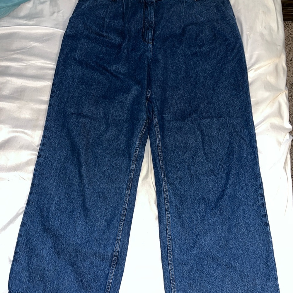 Abercrombie and Fitch Sloane Denim Trouser 16 33 short/petite